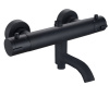 MEXEN KAI Black spr./vaňová batéria-termostatická 77900-70