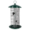 Krmítko KOMBI na semínka/oříšky/loj. koule s dávkovačem XXL, tm. Zel., pr.?x?cm|Esschert Design