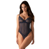 Obsessive Crotchless Body Nightly Blue M/L