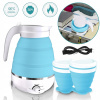 SKLADACIA ELEKTRICKÁ RÝCHLOVARNÁ KANVICA PRENOSNÁ RÝCHLOVARNÁ KANVICA 600 ML KEMPING