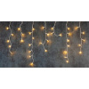 Reťaz MagicHome Vianoce Icicle, 480 LED teplá biela, cencúľová, jednoduché