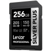 Lexar SDXC Professional Silver Plus 1066x UHS-I/U3/A2/4K R205/W150 (V30) 256 GB (LSDSIPL256G-BNNNG)