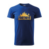 Sablio Tričko s potlačou Fortnite Pevnosť Desert - modré L