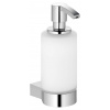Keuco Plan Dávkovač mydla s držiakom, 250 ml, matné sklo/chróm 14957019000