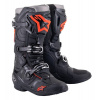 Boty TECH 10, ALPINESTARS (černá/červená fluo/šedá, vel. 44,5)