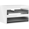Mexen Box-A korpus skrinky pod umývadlo 70 cm, 2 zásuvky, biely lesk - 91AX0-0700-470-2-00