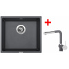 Sinks FRAME 457 Titanium + Mix 3 P GR G8072