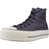 Converse Členkové tenisky CHUCK TAYLOR ALL STAR LIFT HI SHADOW Fialová