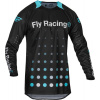 Dres EVOLUTION DST. FLY RACING - USA 2024 (čierna/modrá, vel.S)