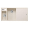 Blanco Axia III 6 - Silgranitový drez, 100x51 cm, s ovládaním odtoku a príslušenstvom, InFino, jemná biela 527043