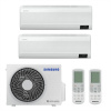 Klimatizácia Samsung multisplit AJ050TXJ2KG/EU 5 kW + 2x WindFree Comfort biela 3,5 kW (AR12TXFCAWKNEU)