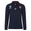 Umbro England Rugby Alternate Classic Long Sleeve Shirt RWC2023 Adults Navy Medium