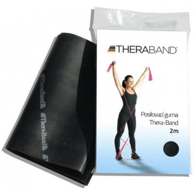 Guma na cvičenie Thera-Band 2m čierna (8594180680067)