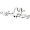 MagnaFlow výfuk 15713 Chevrolet Corvette 5.7L V8 1997-2004 (MagnaFlow #15713 Axle-Back Street Series)