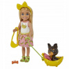 Bábika s psíkom Mattel Barbie Chelsea 6 el.