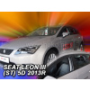 Deflektory Heko - Seat Leon ST 2014-2020 (so zadnými)