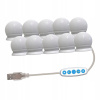 Kozmetická lampa - Generická kozmetická lampa s podlahou 0 W (10 LED žiarovky Svetlá kúpeľňa)