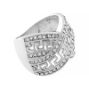 MPM-TIME Nerezový prsteň Leone (veľkosť 54) - striebornej farby - SRI.5051.. size54