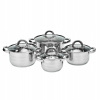 Sada hrncov - Sada KPL nerezové hrnce hrnce indukčné 8 (Sada hrncov - Sada KPL nerezové hrnce hrnce indukčné 8)
