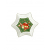Porcelánový tácek 20 cm ELFOMAGIA BRANDANI (barva - porcelán, bílá/červená/zelená)