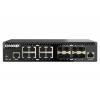 QNAP riadený switch QSW-M3216R-8S8T (8x 10GbE porty + 8x 10G SFP+ porty, polovičná šírka) (QSW-M3216R-8S8T)