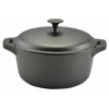 Liatinový hrniec s liatinovou pokrievkou 34 cm (Liatinový hrniec 10 L - 34 cm s liatinovou pokrievkou Dutch Oven )