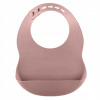 Zopa Silicone Bib Pastel Staroružová 1 ks