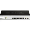 D-Link DGS-1210-10 Riadený L2 Gigabit Ethernet (10/100/1000) 1U Čierna, Šedá (DGS-1210-10/E)