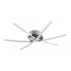 Rabalux Chrómové stropné LED svietidlo Cyclone 570mm 21W 4606