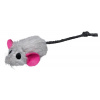 TRIXIE Plyšová myška s pevným středem a catnipem 5cm (6ks/bal)