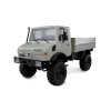 Amewi 22631 Unimog Basic hellgrau elektrický RC model nákladného automobilu RtR 1:12