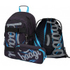 BAAGL SET 3 Skate Bluelight: batoh, peračník, vrecúško