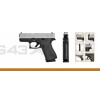 Glock 43X Silver slide
