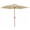 ROJA WOOD Slnečník vyklápací 3 m, béžový
