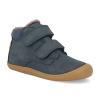 Detské zimné topánky barefoot Koel - Bonnie Lambswool Blue modre