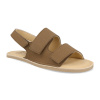 Barefoot detské sandály Muris - Rio bark brown hnedé