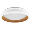 Orbis Livia 430MM 24W 830 Click DIM White and Wood Decor