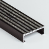 Listela ozdobná medzi obklad Black 8x23 mm