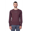 Pánske tričko s dlhým rukávom Hannah Bine L/S red mahogany L