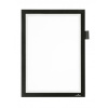 Durable Magnetický panel Duraframe NOTE, A4, čierny, 1 ks