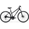 Merida CROSSWAY 100-LADY lesklý čierny matný strieborný Merida 21CT1LA