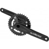 kliky FORCE TEN2.3+ Al 36/22z s osou 175mm, černé