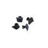SRAM CHAINRING BOLT KIT 4 RED D1 AL BLACK