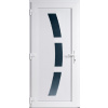 Soft Lacné biele plastove vchodove dvere Natalie