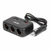 Predlžovacia zásuvka 1x USB-A 1x USB-C QC4.0 12V 24V 120W 80cm AMIO-04365