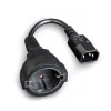 Gembird PC-SFC14M-01 power adapter cord C14 male -> schuko female