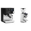 Rancilio Silvia BC PID, black + Rocket Espresso FAUSTO 2.1, chrome