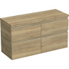 Skrinka pod umývadlo Jungborn TRENTA dub halifax prírodný 116,7 x 64,6 x 44,5 cm