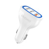 Dudao R7S autonabíjačka 3x USB QC 3.0 2.4A 18W, biela