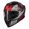 Integrálna motocyklová prilba MT BRAKER SV FURY BLACK/GREY/RED čierna DARČEKY